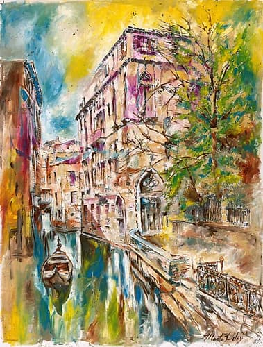 Colorful Italy Art Print