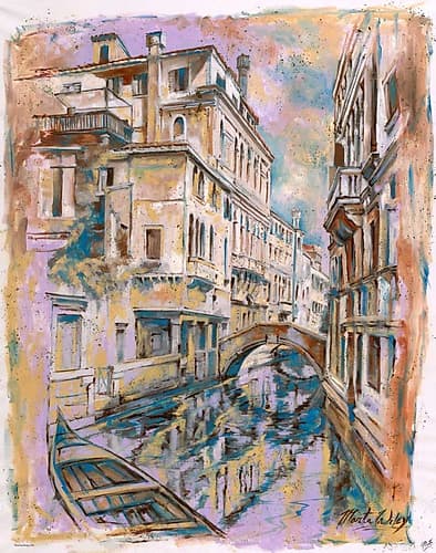 Beige, Italy Art Print