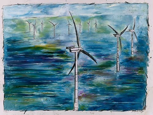 Wind Energy Inspirational Print