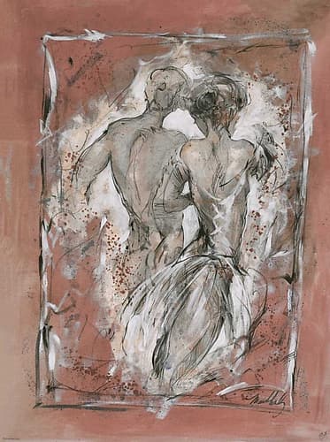 Lovers III Art Print