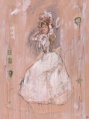 Vintage Beuty Art Print