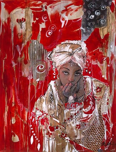 African Dream Art Print