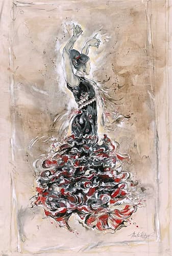 Flamenco I Art Print