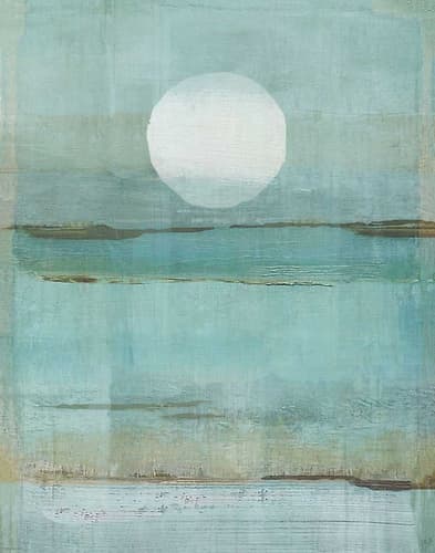 Blue Abstract IV Art Print by Marta Wiley