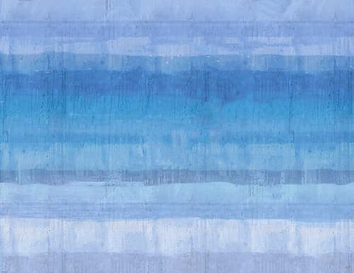 Abstrat Blue XIIII Art Print by Marta Wiley