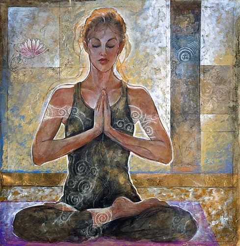 Yoga I Art Print