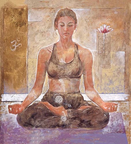 Yoga II Art Print