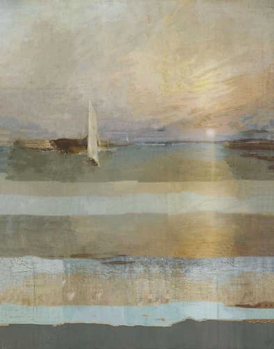 Classical Sail Gold Classical Print