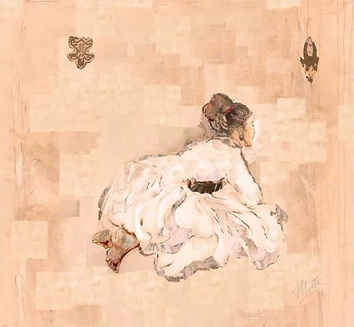 Cashmere Silk I Art Print