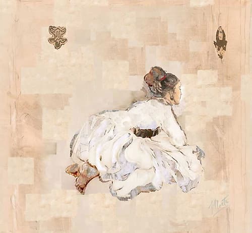 Cashmere Silk I Art Print