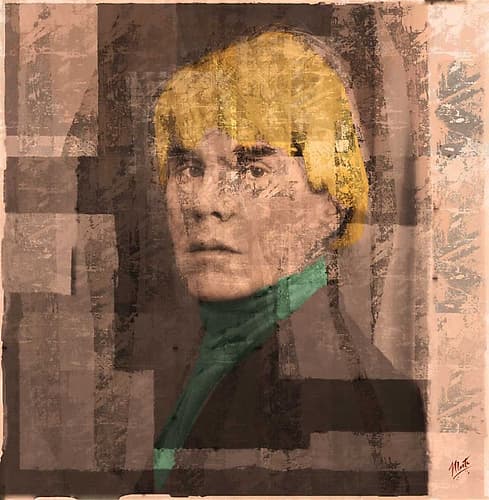 Andy Warhol Silkscreen I Inspirational Print