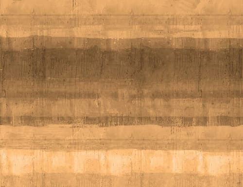 Ocean study Ochre Art Print by Marta Wiley