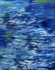 River II Study Blue Art Print