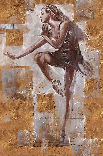 Jazz Dancer I Art Print