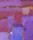 Purple Abstract Art Print
