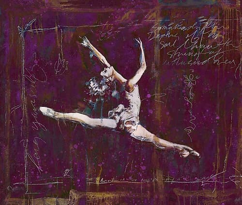 Ballet IV Art Print