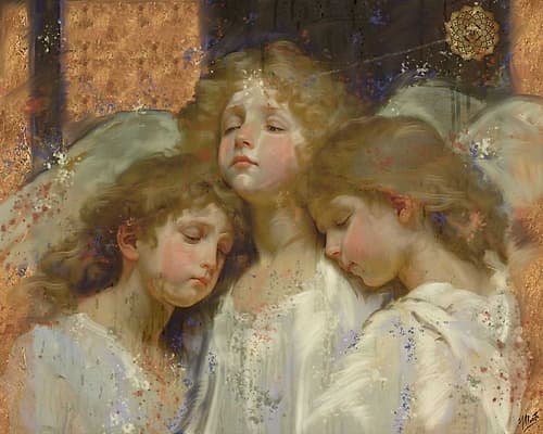 Little Angels VI Inspirational Print
