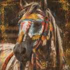 War Horse II Art Print