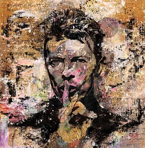 David Bowie II Inspirational Print
