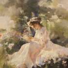 Watercolor study III Art Print