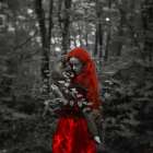 Enchanted IIII-border Art Print