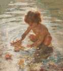 Child In Water III Art Print