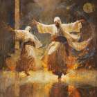 Colorful Sufi II Art Print