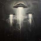 UFO Collage III Art Print
