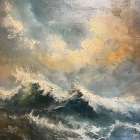 Detail Wave I Art Print