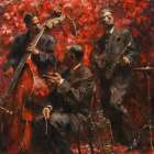 Play More Jazz XI Art Print