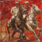 Polo II Art Print
