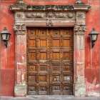 San Migual Doors II Art Print