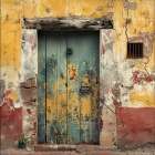 San Miguel Doors IIII Art Print