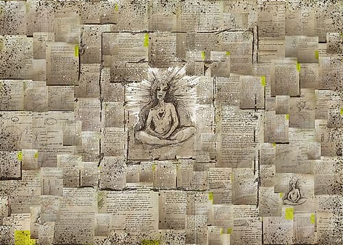 Meditation Animals Print