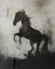 Stallion Seragraph IIII Art Print