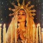 Modern Mary III Art Print