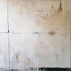 White On White Absract I Minimalist Print
