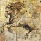 Horse Lion Hybrid I Art Print