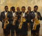 Jazz Golden Era I Abstract Art Print