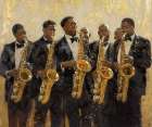Jazz Golden Era V Abstract Art Print
