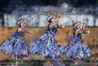 Hawaian Dance Abstract Art Print