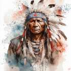 Indian Watercolor IIII Art Print
