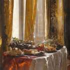 Open The Curtains III Art Print