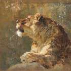 Lion II Art Print