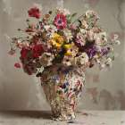 Flowers In Vase III Art Print