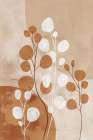 Abstract Floral I Art Print
