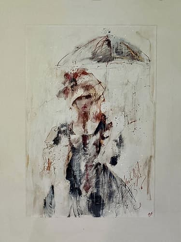 Rain Art Print by Marta Wiley