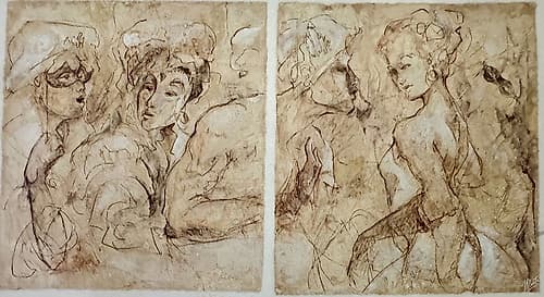 The Metting Art Print