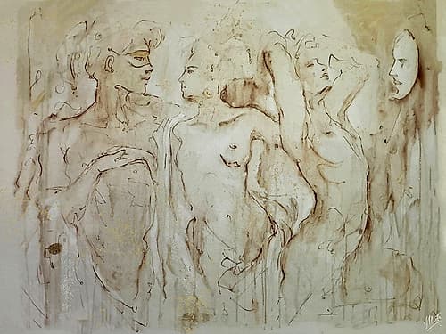 Encounter Art Print by Marta Wiley