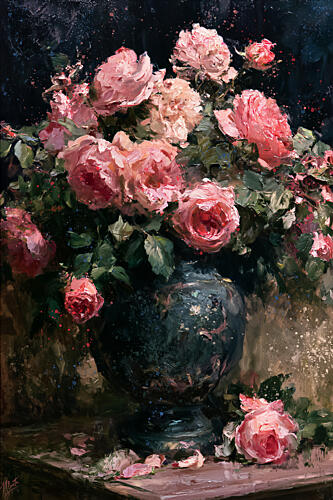 Roses VI Art Print
